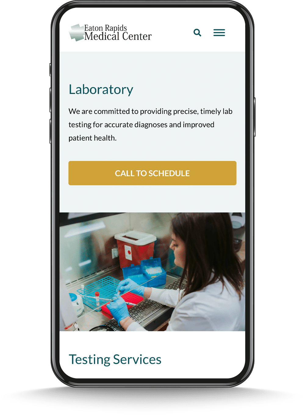 Eaton Rapids Medical Center work sample