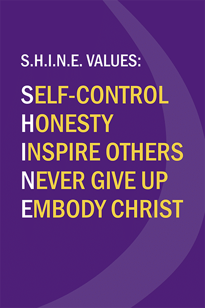 St John Vianney work sample